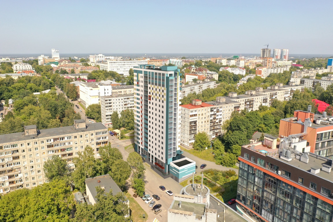 В центре Нижнего Новгорода появится новый жилой комплекс с двухуровневыми квартирами